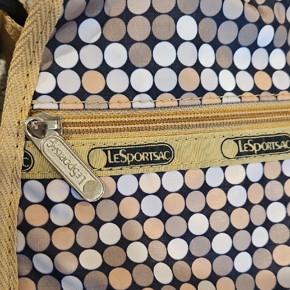 LeSportsac Classic Hobo Bag Tonal Dots - Picture 2 of 7
